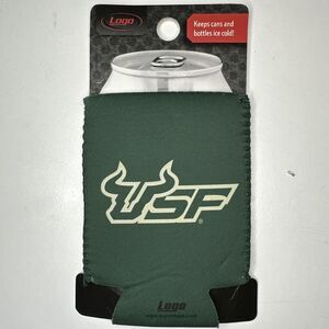Vintage Logo Brand USF South Florida Bulls ￼Coozie brand new. B3
